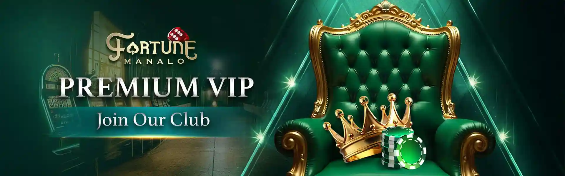 MANALO FORTUNE promotional banner with exciting bonuses